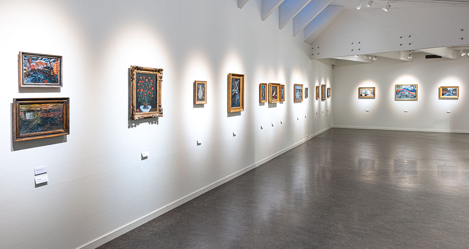 Målningar av Hilding Linnqvist